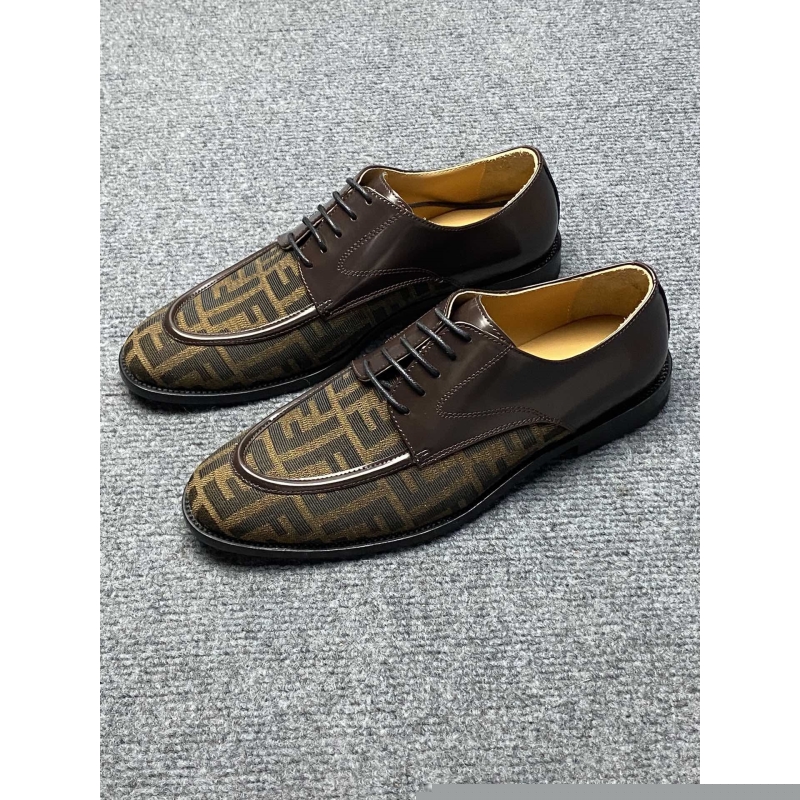 F**di leather shoes